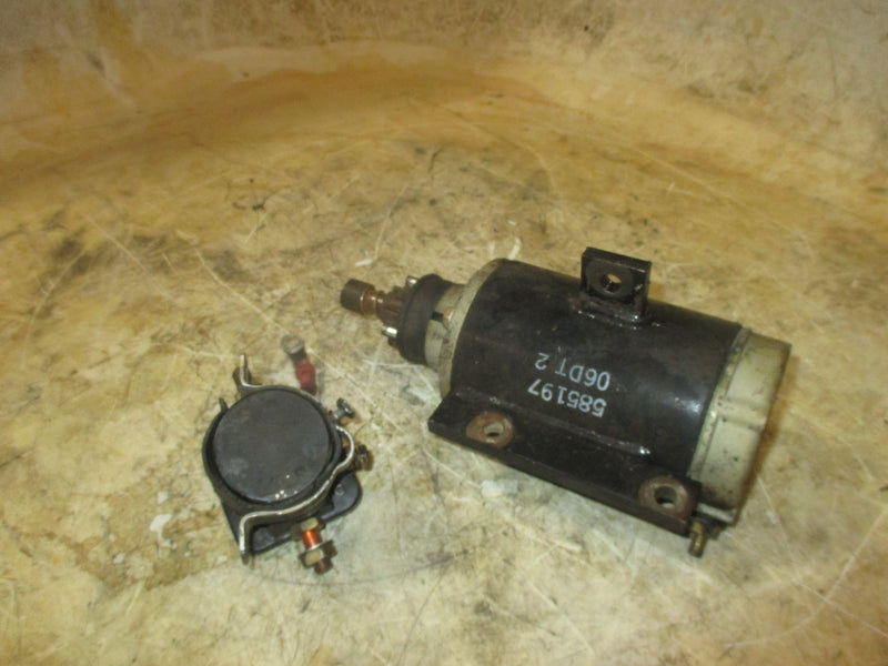 Johnson 70hp 2 Stroke outboard Starter and Relay (585197)