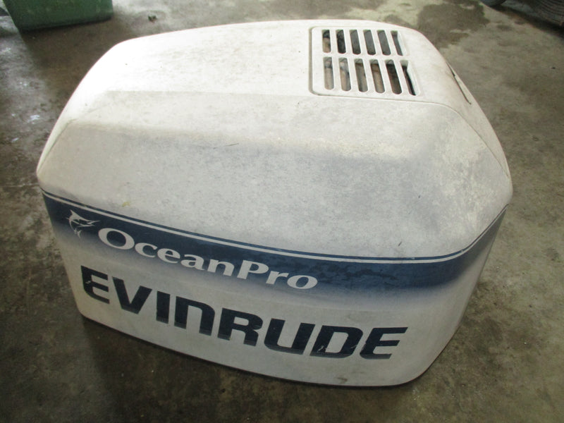 Evinrude 225hp Ocean Pro outboard top cowling