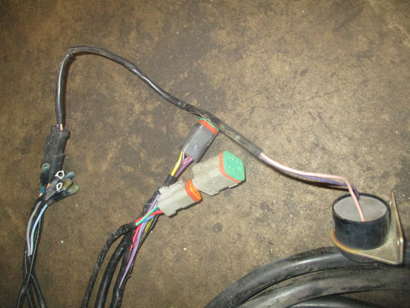 evinrude ficht 200hp 2 stroke outboard 10 ft brp rigging harness