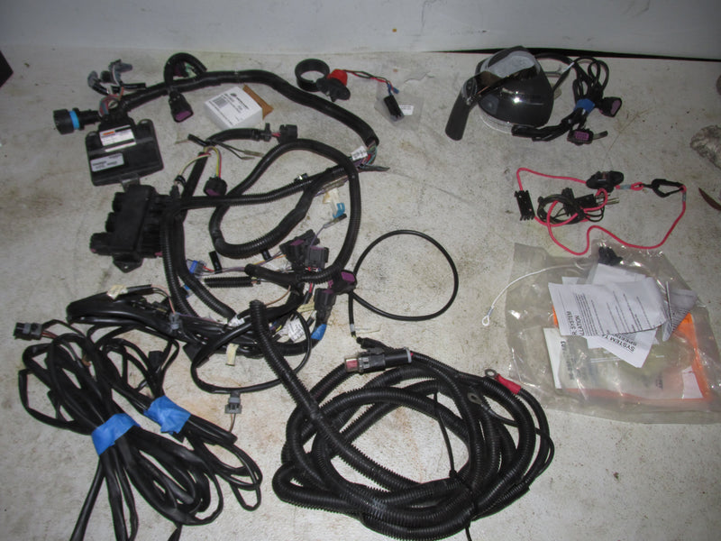 Mercury Verado 350hp 4 Stroke Outboard Single Top Mount Control Box Set