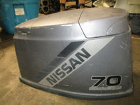 Load image into Gallery viewer, Nissan 70hp 2 stroke outboard  top cowling
