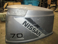 Load image into Gallery viewer, Nissan 70hp 2 stroke outboard  top cowling
