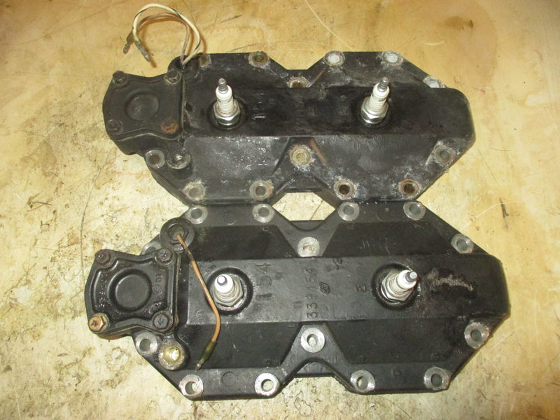 Evinrude 120hp 2 stroke Outboard Cylinder Head Set (339154)