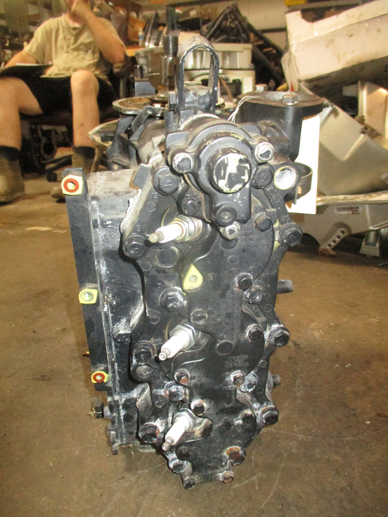 Nissan 70hp 2 stroke outboard crankcase powerhead