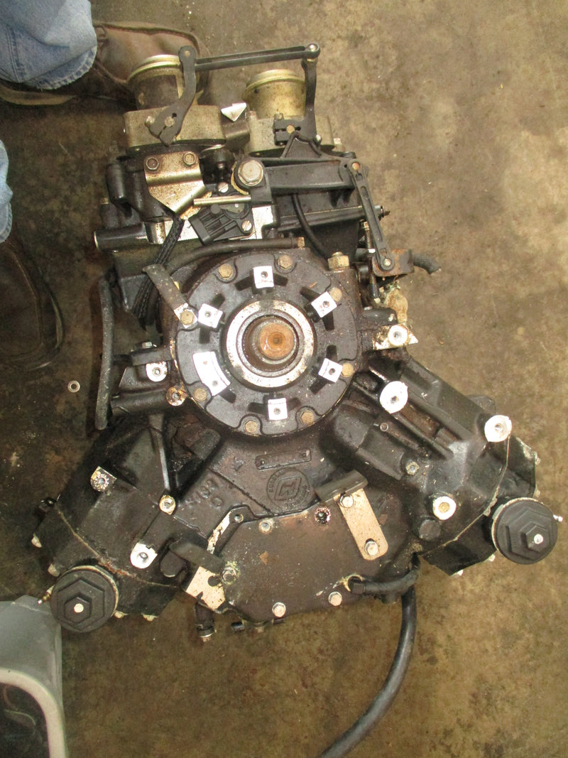 Evinrude 200hp FICHT outboard crankcase powerhead