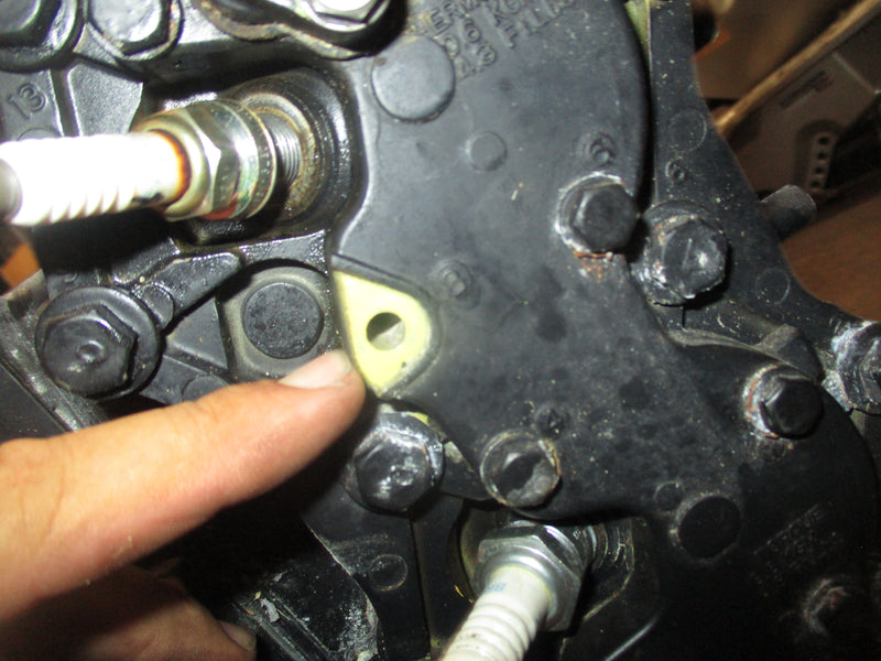 Nissan 70hp 2 stroke outboard crankcase powerhead
