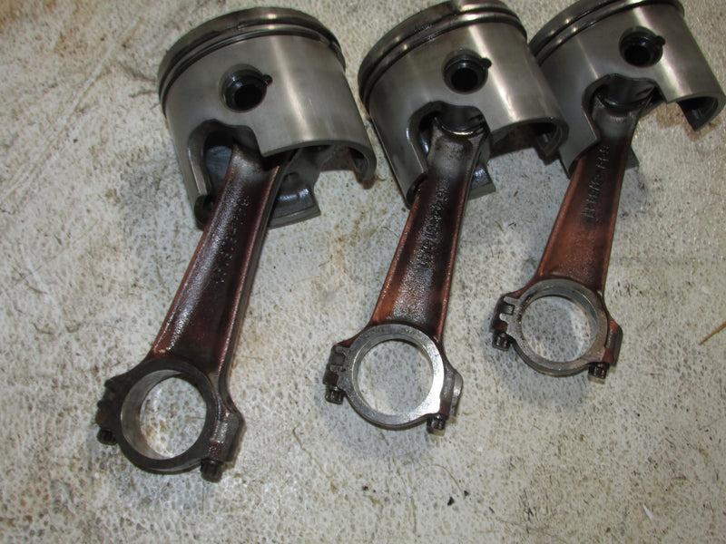 Mercury Optimax 150hp 2 Stroke Outboard Port Piston and Rod Set of 3 (858790T2)