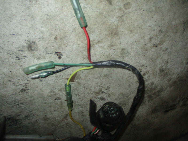 Yamaha outboard ignition switch
