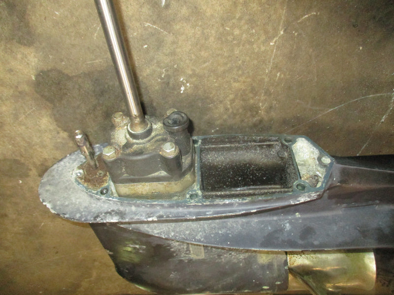 Nissan 70hp 2 stroke outboard lower unit