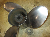 Load image into Gallery viewer, Suzuki DT150 150hp 2 stroke outboard stainless steel propellor (14 1/4x20)
