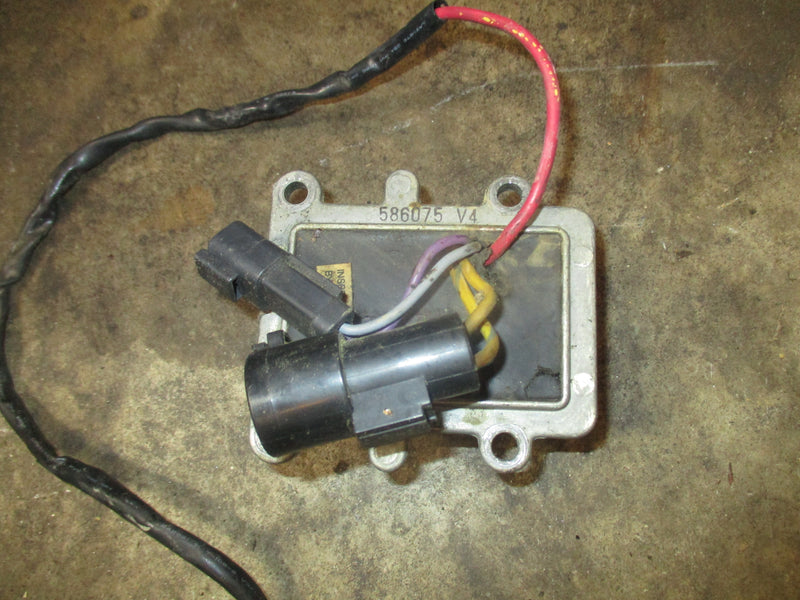 Johnson 115hp 2 stroke outboard rectifier regulator (586075)