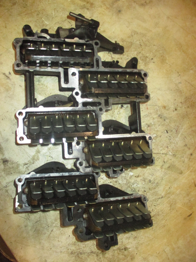 Evinrude Ficht 200hp 2 stroke Outboard Intake Manifold and Reeds (347256/346157)