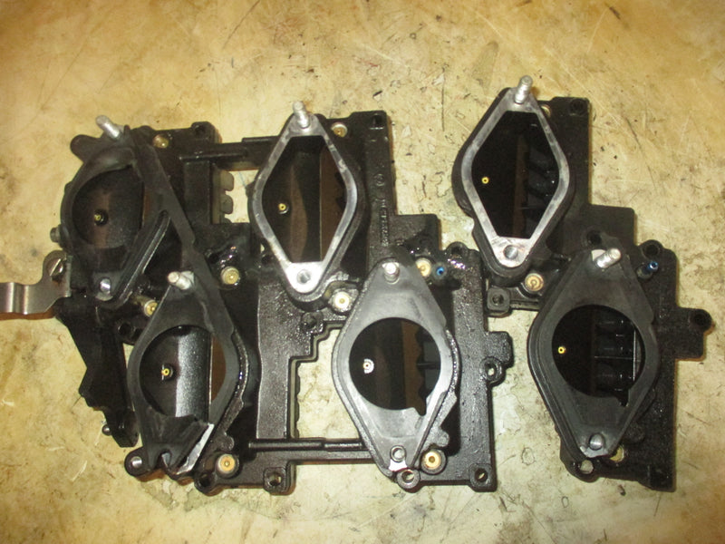 Evinrude Ficht 200hp 2 stroke Outboard Intake Manifold and Reeds (347256/346157)