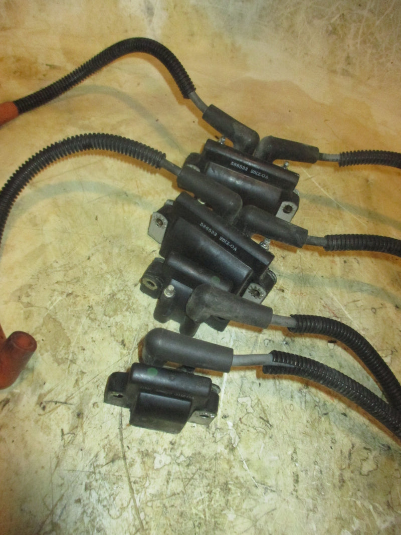 Evinrude Ficht 200hp 2 stroke Outboard Ignition Coil Set (586533/586528)
