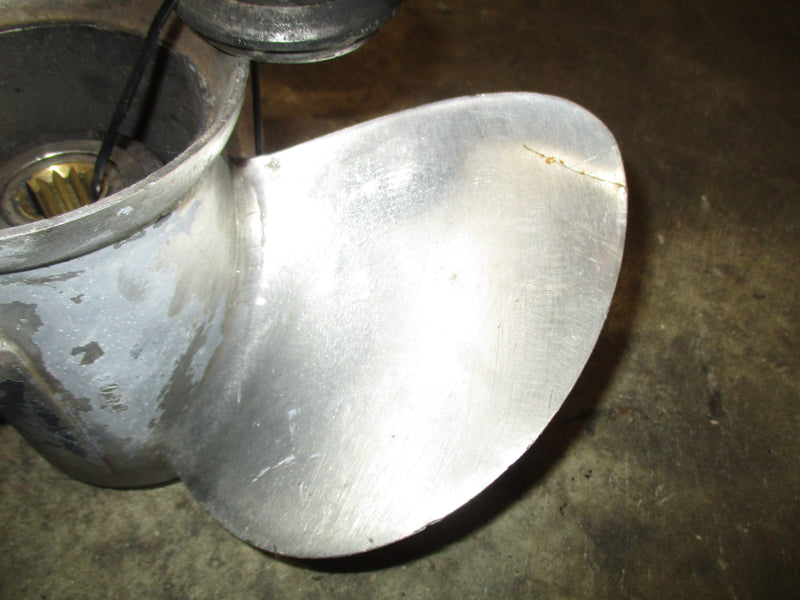 Johnson 115hp 2 stroke outboard stainless steel prop (13 3/4 by 13)