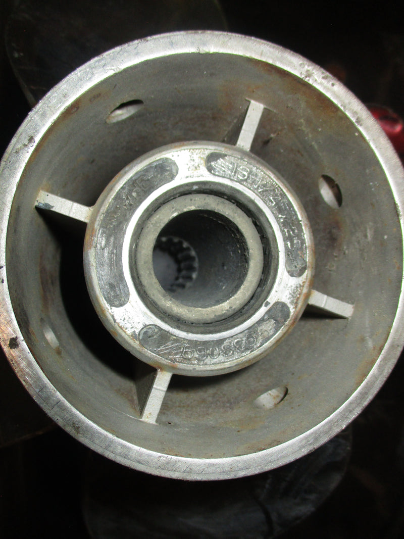 Evinrude Ficht 150hp outboard 4 blade stainless steel prop 13 1/4 by 23