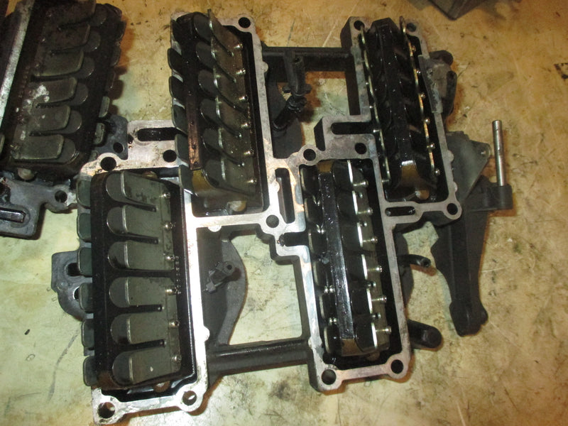 Evinrude Ficht 250hp 2 stroke Outboard Intake Manifold & Reeds (347256/346157)