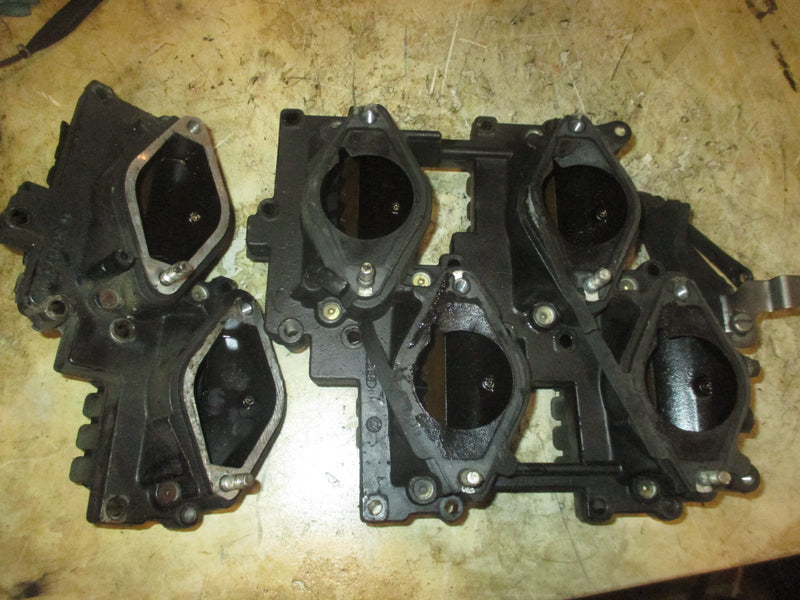 Evinrude Ficht 250hp 2 stroke Outboard Intake Manifold & Reeds (347256/346157)