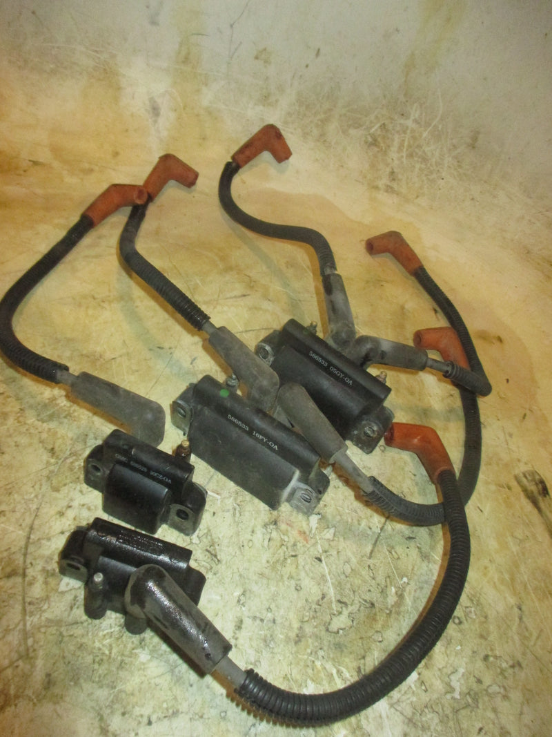 Evinrude Ficht 250hp 2 stroke Outboard Ignition Coil Set (586533/586528)