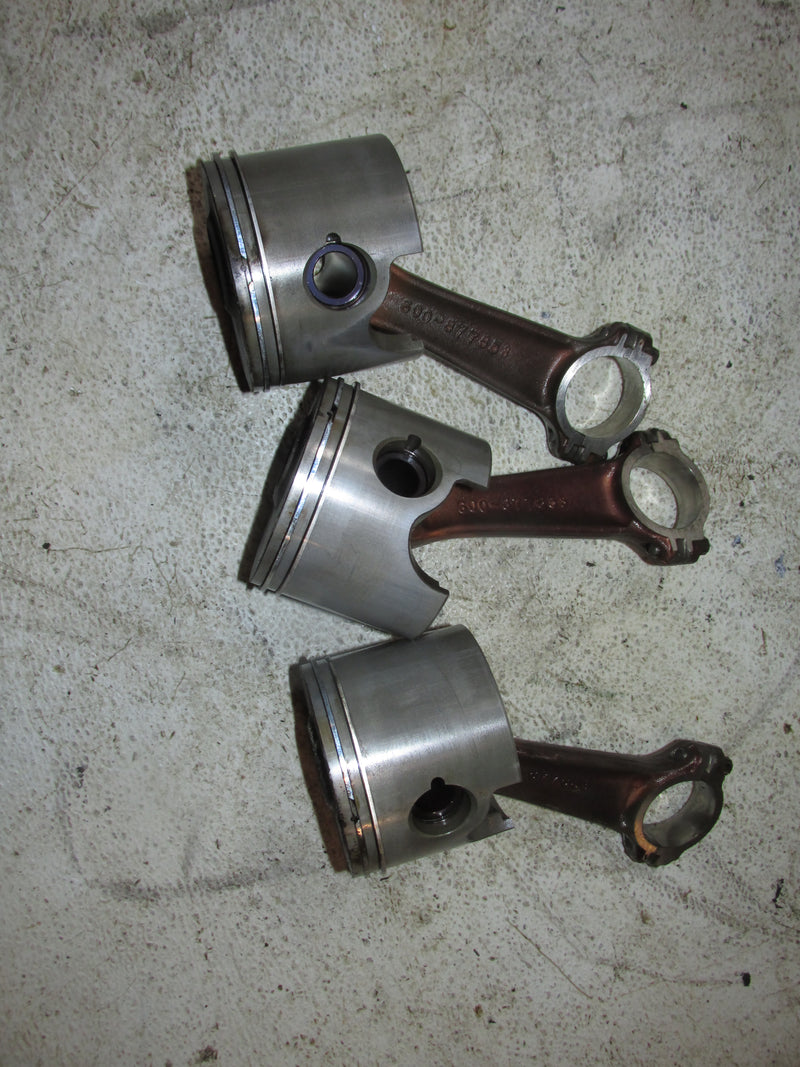 Mercury Optimax 150hp 2 Stroke Outboard Port Piston / Rod Set of 3 (859562T4)
