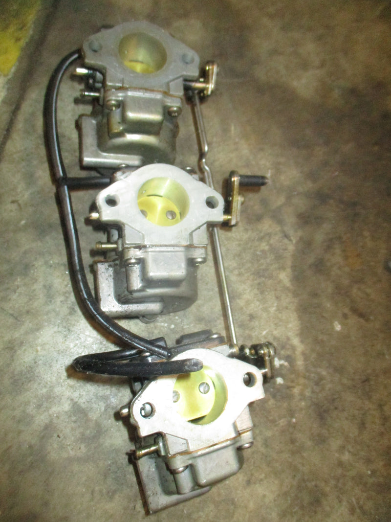 evinrude 50 2 stroke 3 CYL outboard carburetor set (439459)