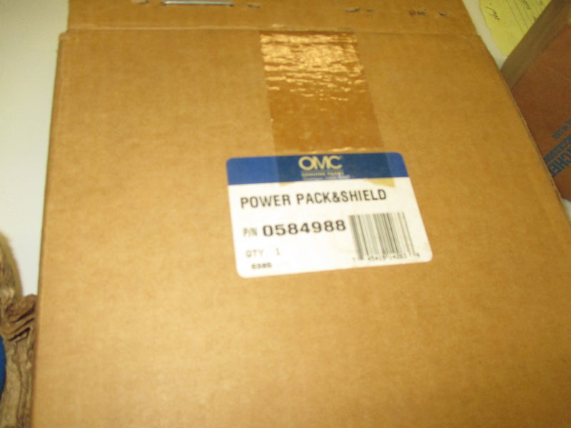 Johnson Evinrude OMC outboard power pack and shield (0584988 584990)