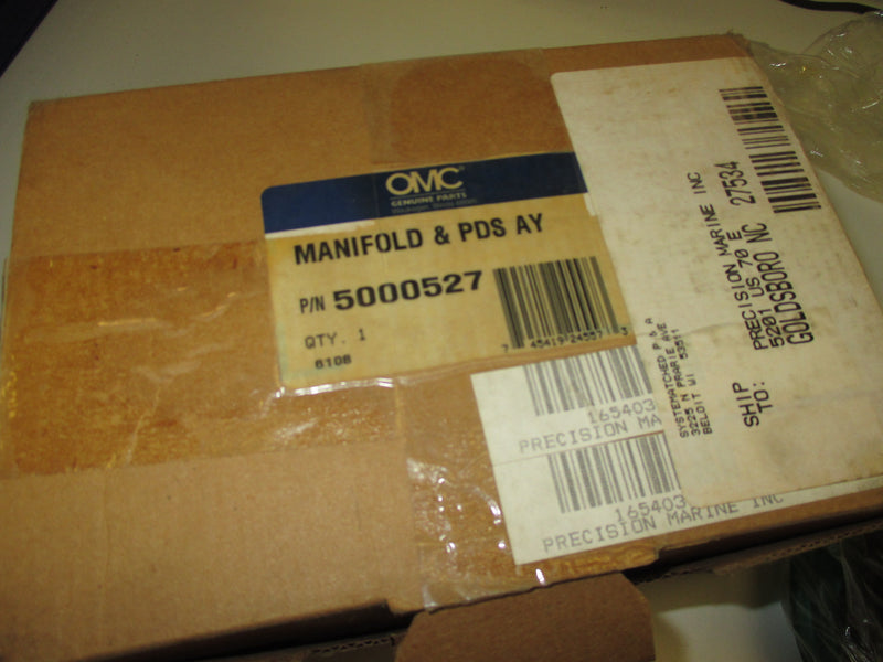 Johnson Evinrude OMC outboard manifold and PDS assembly (5000527)