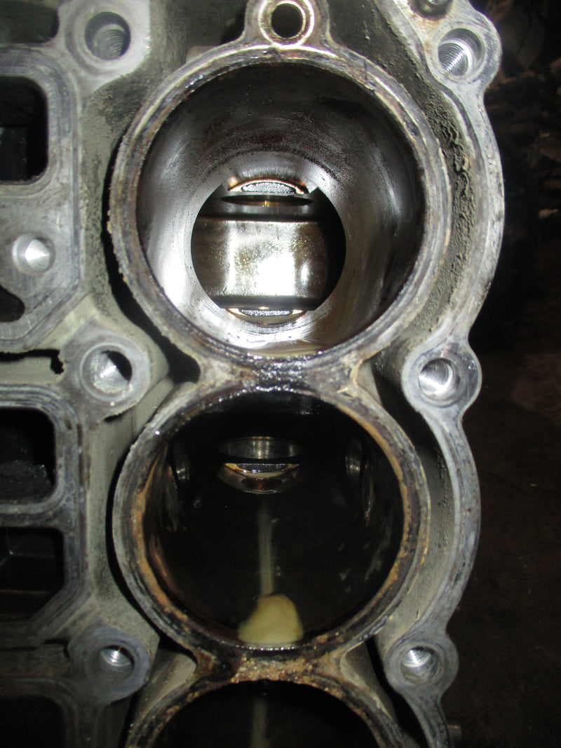 Yamaha 50hp 4 stroke outboard crankcase block