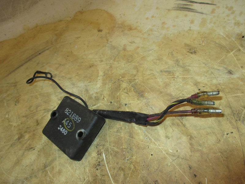 Mercury 50hp 2 stroke outboard low oil warning module (821889)