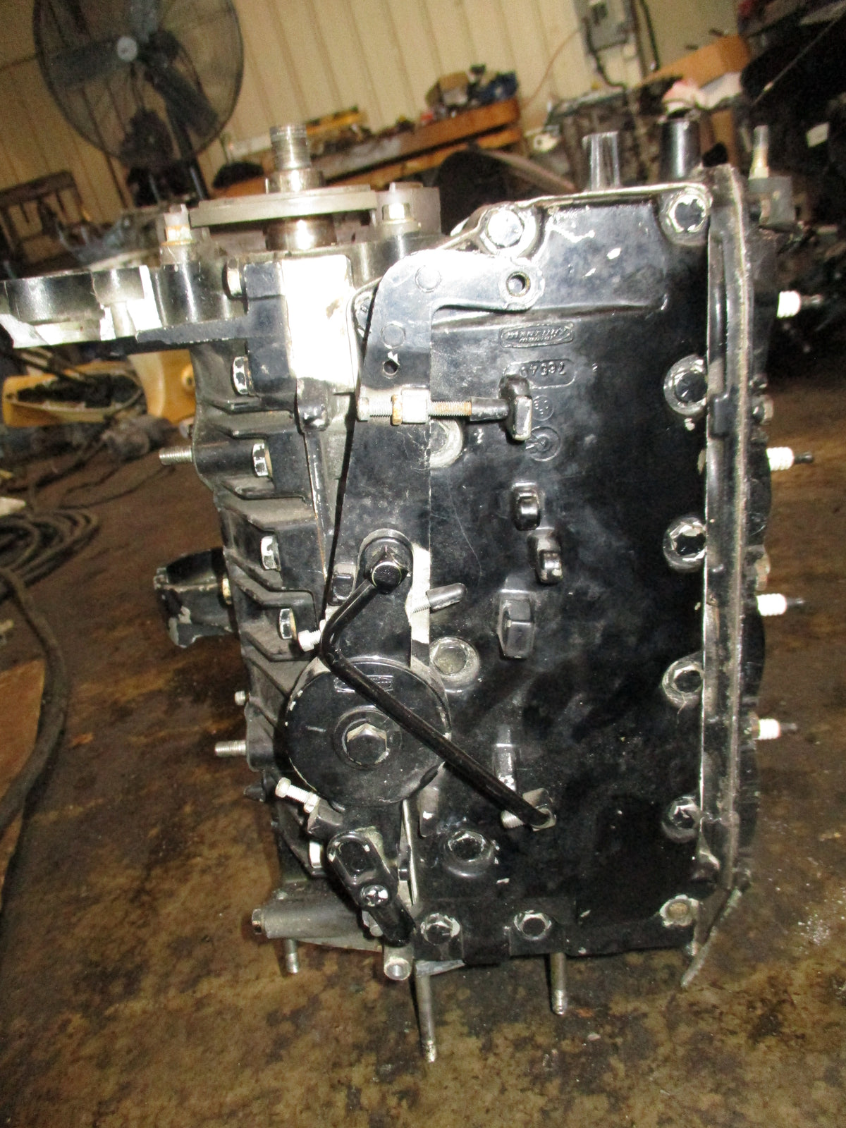 Mercury 50hp 2 stroke outboard crankcase powerhead