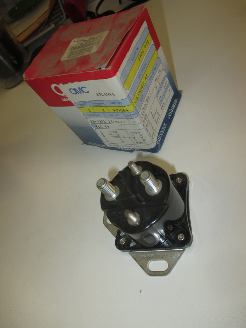 Johnson Evinrude OMC outboard solenoid assembly (0985064)
