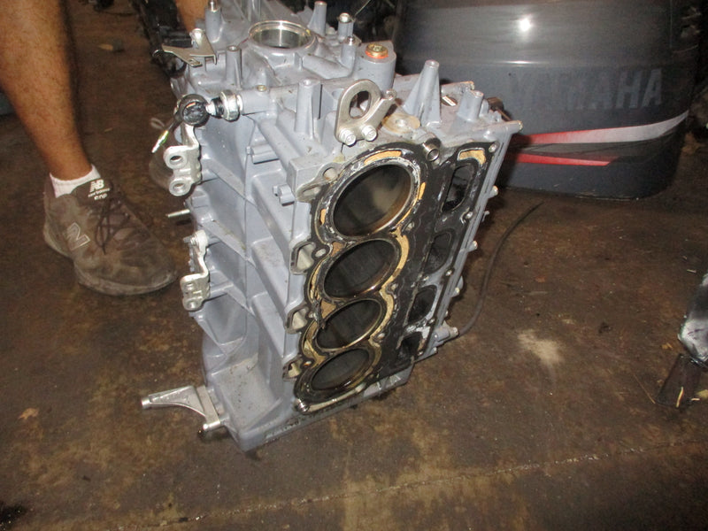 Yamaha 115hp 4 stroke outboard crankcase block
