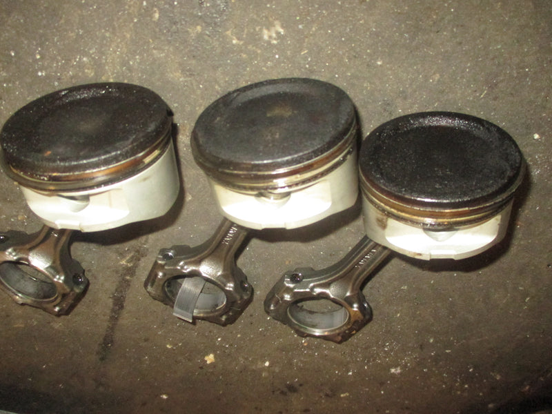 Yamaha 115hp 4 Stroke outboard Piston and Rod Set of 3 (68V-01)