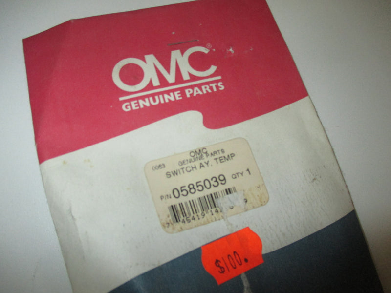 Johnson Evinrude OMC outboard temp switch (585039)