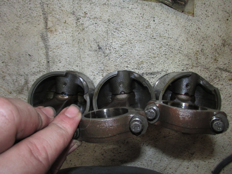 Mercury Optimax 135hp 2 Stroke Outboard Starboard Piston & Rod Set of 3