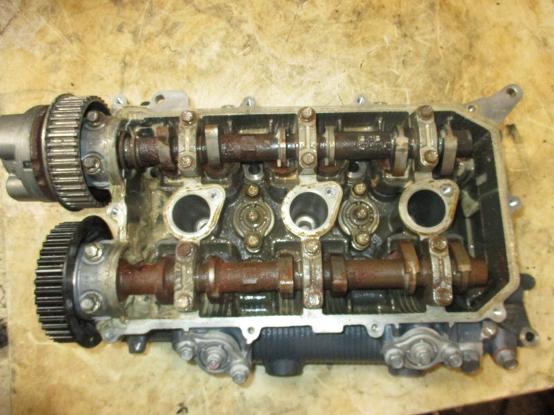 Yamaha 300hp 4 stroke 4.2L outboard starboard cylinder head (6CB-11)