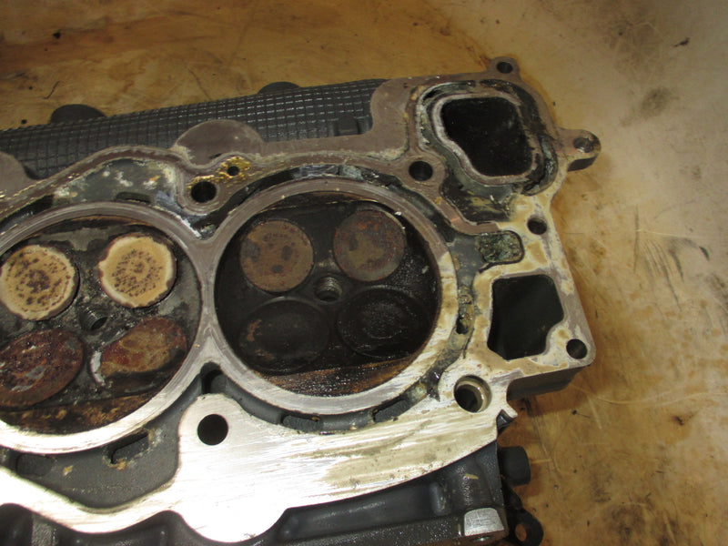Yamaha 300hp 4 stroke 4.2L outboard starboard cylinder head (6CB-11)