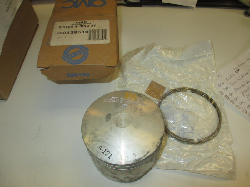 Johnson Evinrude OMC outboard piston ring assembly 0.30 over (0439519)