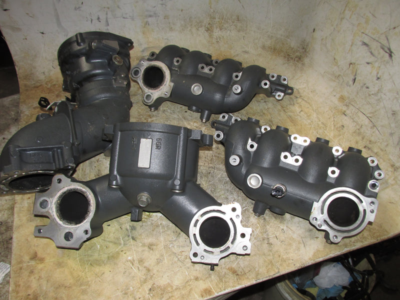 Yamaha 425hp XT0 V8 4 Stroke Outboard Exhaust Manifold Set (6GR-14615-00-9S)