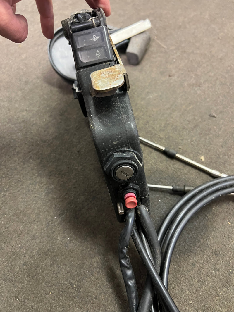 Honda Outboard Side mount control box 10ft cables PARTS ONLY
