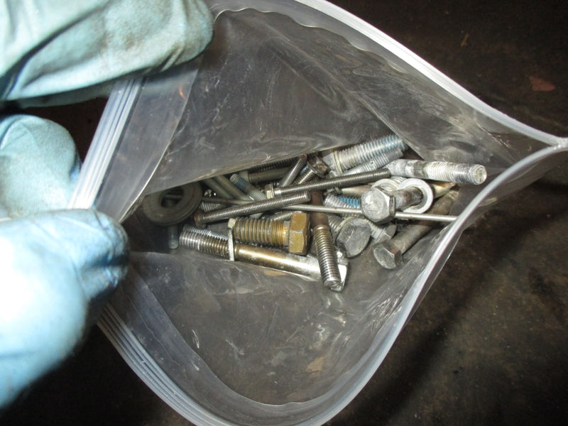 Mercury 25hp 2 stroke outboard misc bolt set