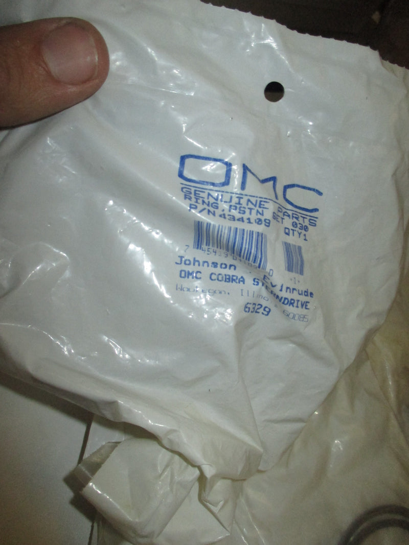 Johnson Evinrude OMC outboard piston rings .030 (434109)