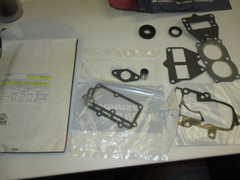 Johnson Evinrude OMC outboard powerhead gasket assembly (433426)