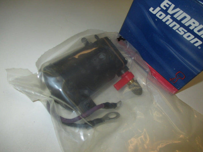New Johnson Evinrude OMC outboard primer solenoid assembly (0437233)