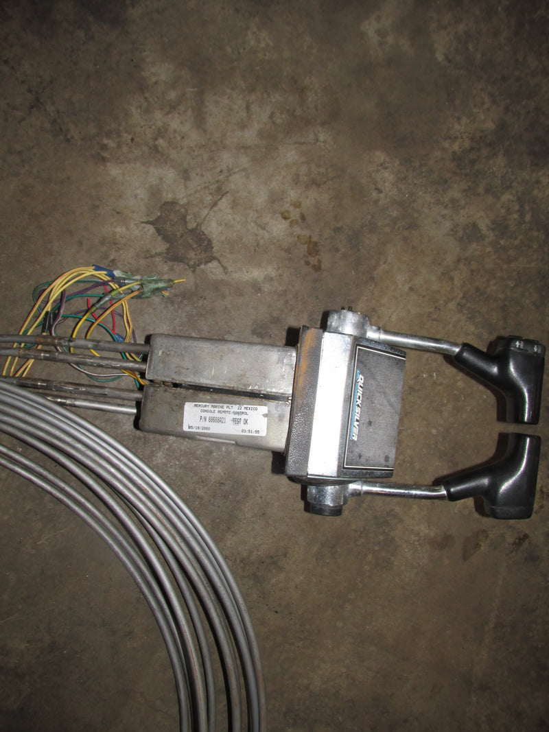Mercury 90hp 2 Stroke Outboard Dual Top Mount Control Box 20' Cables (88688A21)