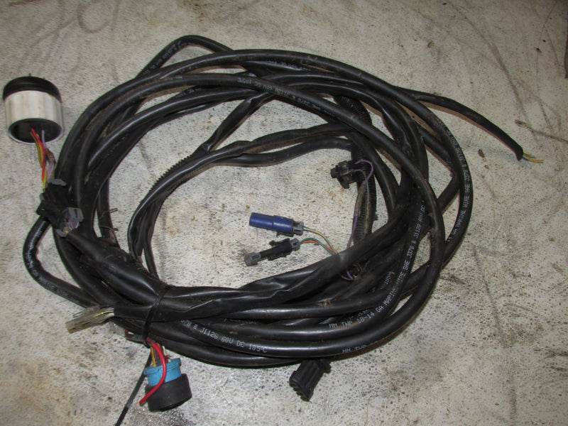 Mercury 90hp 2 Stroke Outboard 24' 14 Pin Rigging/Wiring Harness w/Ignition Switch