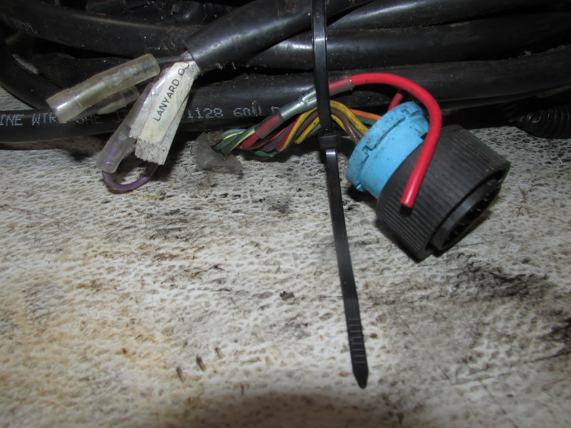 Mercury 90hp 2 Stroke Outboard 24' 14 Pin Rigging/Wiring Harness w/Ignition Switch