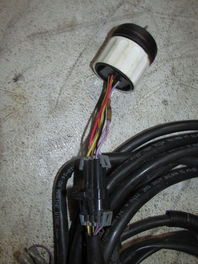 Mercury 90hp 2 Stroke Outboard 24' 14 Pin Rigging/Wiring Harness w/Ignition Switch