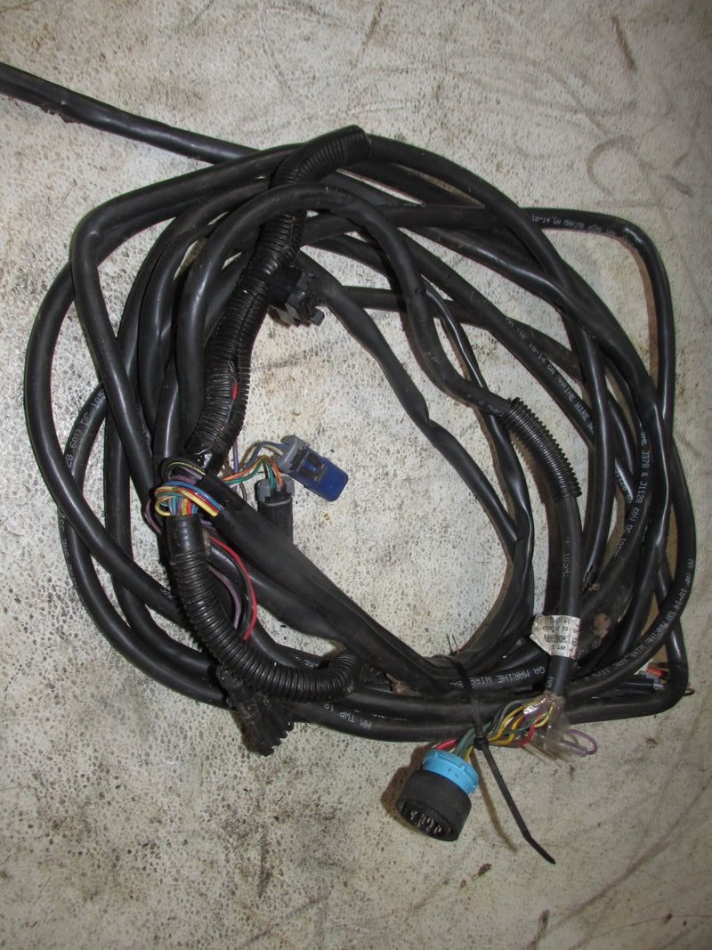 Mercury 90hp 2 Stroke Outboard 24' 14 Pin Rigging/Wiring Harness w/Ignition Switch