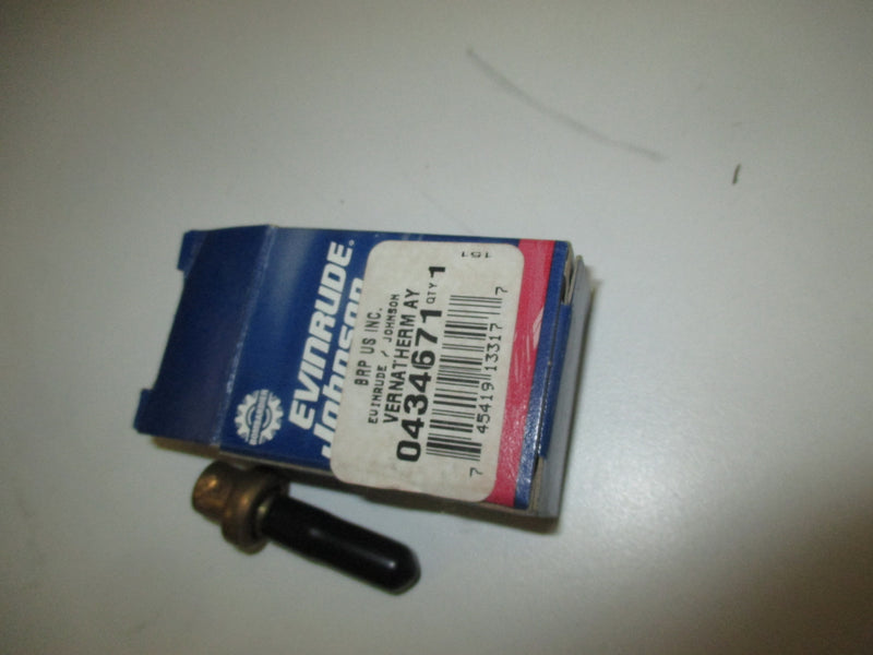Johnson Evinrude OMC outboard vernatherm assembly (0434671)